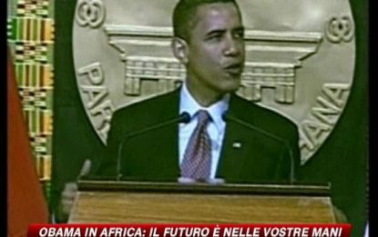 Obama all'Africa: "Il futuro è nelle vostre mani"