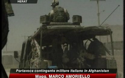 Afghanistan, parà italiano ucciso in un agguato