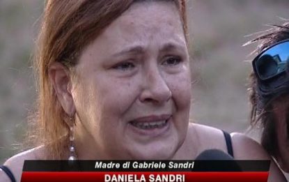 Daniela Sandri: "Non credo più nella giustizia"