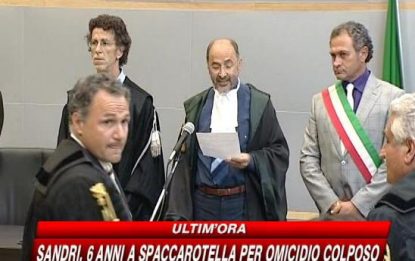Spaccarotella condannato a 6 anni. GUARDA LA SENTENZA