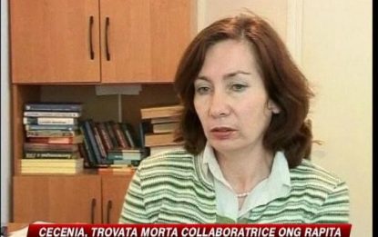 Cecenia, trovata morta Natalia Estemirova