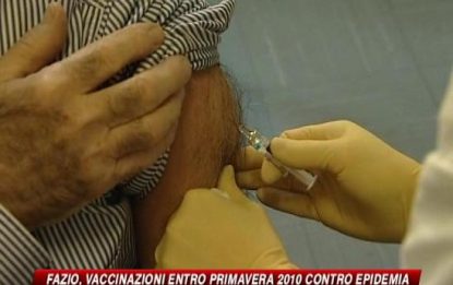 Influenza A, Fazio: "Entro primavera 2010 il vaccino"