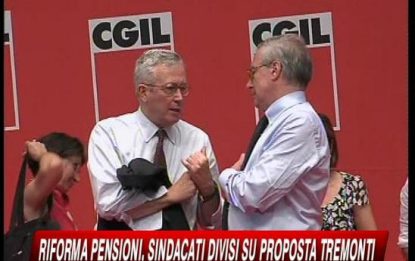 Riforma pensioni, no al governo dalla Cgil