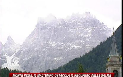 Monte Rosa, in un incidente muoiono 3 alpinisti