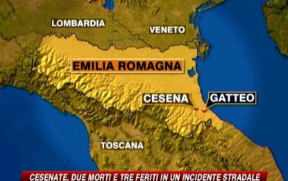 Strade di sangue in Romagna e Sardegna: 3 morti