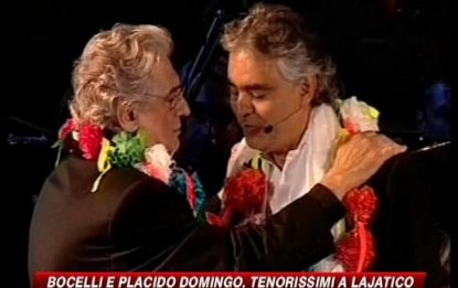 Bocelli e Domingo, due tenorissimi incantano la Toscana