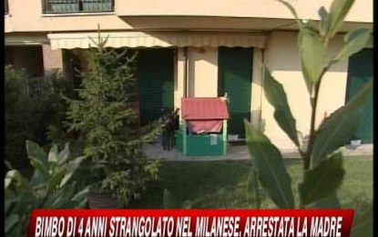 Madre uccide figlio di 4 anni nel Milanese