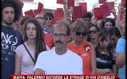 Palermo ricorda Borsellino tra le polemiche