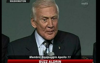 Buzz Aldrin: "Ora l'obiettivo è Marte"