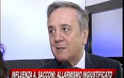 Influenza A, Sacconi: "Allarmismo ingiustificato"