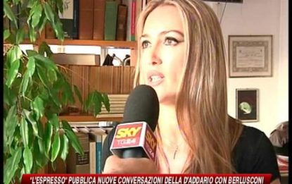 D'Addario-Berlusconi, pubblicate nuove conversazioni