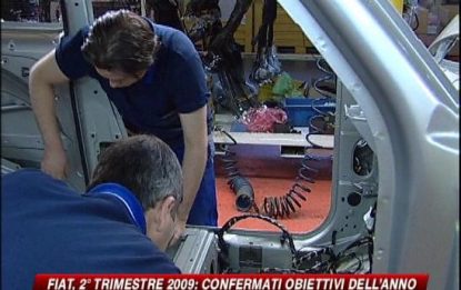 Fiat, confermati obiettivi 2009