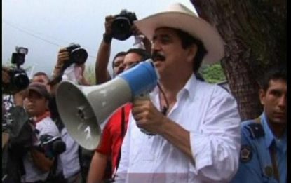 Honduras, Zelaya torna al confine del suo Paese