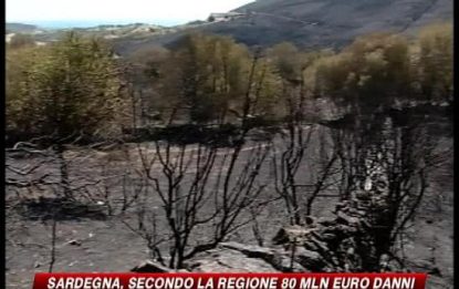 Sardegna, secondo la Regione i danni ammontano a 80 mln