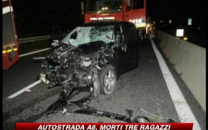 Ancora sangue sulle strade, tre morti vicino a Varese