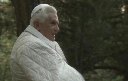 Ultime ore di vacanza per Papa Ratzinger