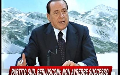 Berlusconi di nuovo in Abruzzo ma parla anche di sud