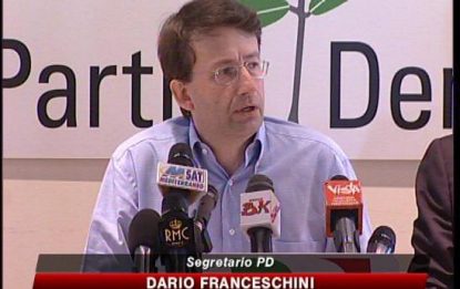 Franceschbini: "Sud tradito da governo Berlusconi"