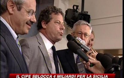 Alla Sicilia 4 mld, Pd: è solo un'operazione di potere