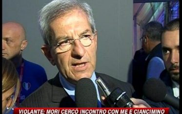 Violante: Mori cercò un incontro con me e Ciancimino