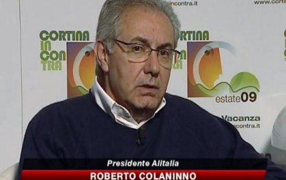 Alitalia, Colaninno: l'overbooking capita ovunque