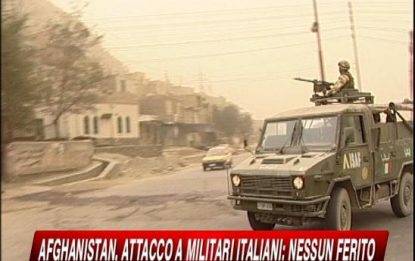 Afghanistan, attacco ai soldati italiani: nessun ferito