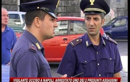 Vigilante ucciso a Napoli, arrestato uno dei due killer