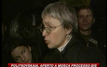 Politkovskaja, aperto a Mosca il processo-bis