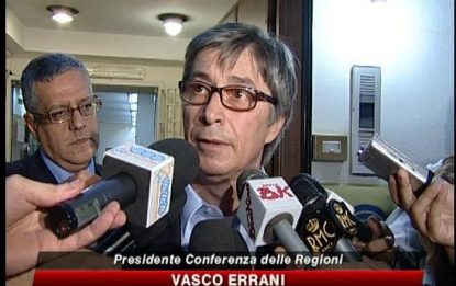 Vertice governo-Regioni, Errani: "Ora risposte chiare"