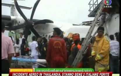 Incidente aereo Thailandia, stanno bene le due italiane