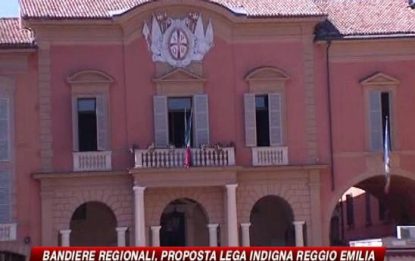 Bandiere regionali, proposta Lega indigna Reggio Emilia