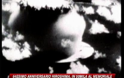 Hiroshima ricorda, 64esimo anniversario dell'attacco atomico