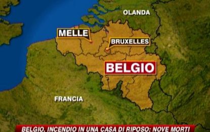 Belgio, incendio in una casa di riposo: nove morti