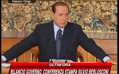 Berlusconi, primo bilancio di governo