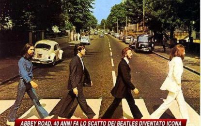 Abbey Road, 40 anni fa la foto-mito dei Beatles