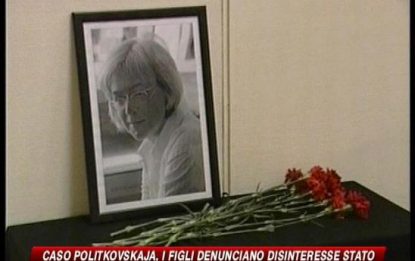 Caso Politkovskaja, i figli denunciano disinteresse