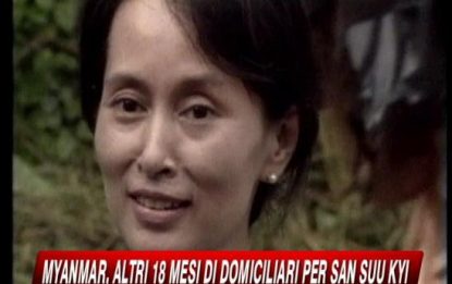 Myanmar, condannata San Suu Kyi. Ue pronta a nuove sanzioni