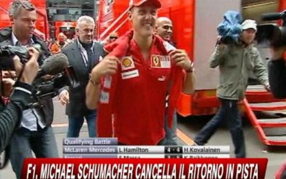 F1, Schumacher ci ripensa: "Non sostituirò Massa"