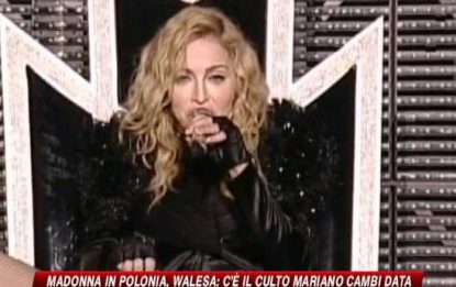 Madonna, show a Ferragosto in Polonia. Walesa dice no