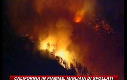 California in fiamme, migliaia gli sfollati