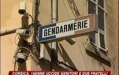Corsica, 16enne uccide genitori e due fratelli