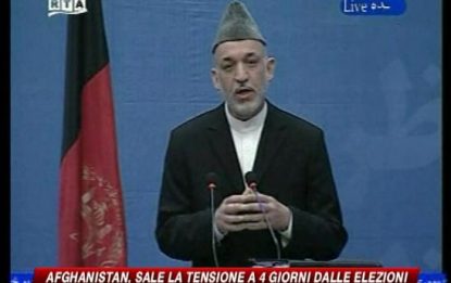 Kabul, alta tensione a quattro giorni dalle presidenziali