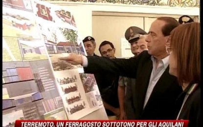 Terremoto, Berlusconi: "Fatto miracolo all'italiana"