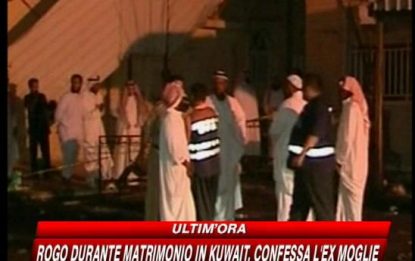 Incendio in Kuwait, l'ex moglie confessa: sono stata io