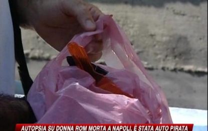 Napoli,autopsia su donna rom morta: è stata auto pirata