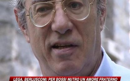 Berlusconi: "Per Bossi amore fraterno"