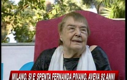 E' morta Fernanda Pivano, spiegò l'America agli italiani