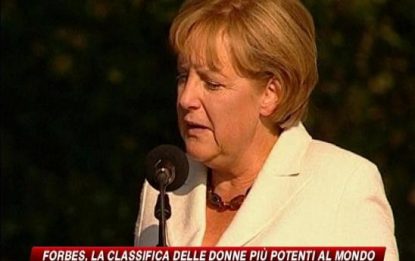 Forbes, Angela Merkel è la donna più potente del mondo