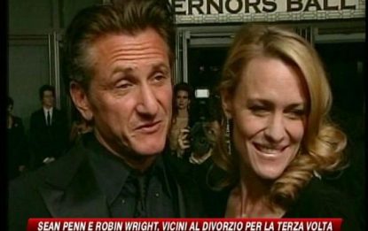 Sean Penn e Robin Wright: ancora divorzio