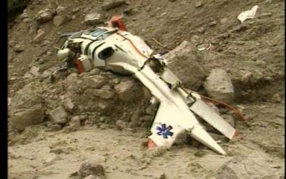 Belluno, elicottero del 118 precipita tra i monti: 4 morti